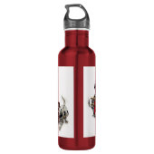 L'aide est en route ! Bouteille en acier inoxydabl (Dos)