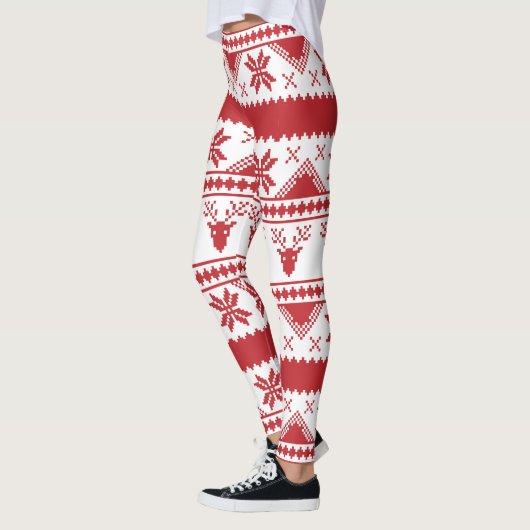 laide pull de Noël xmas leggings (Gauche)