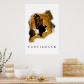 L'aigle Motivation Confiance Art Posters (Cuisine)