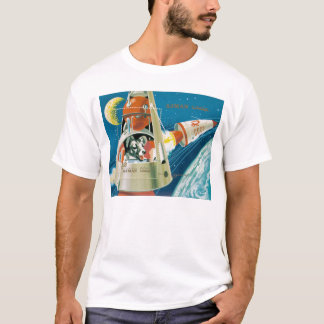 Laika, de ruimtehond. t-shirt