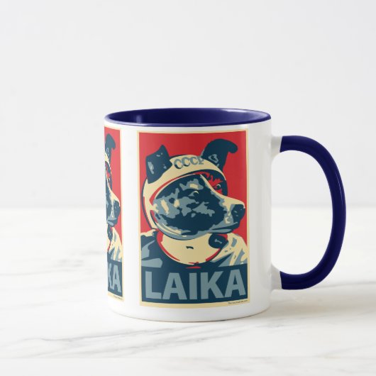 Laika le chien de l'espace - Laika : Tasse d'OHP (Droite)
