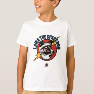 Laika le chien de l'espace : T-shirt d'enfants