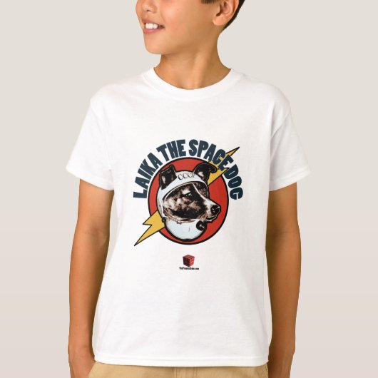 Laika le chien de l'espace : T-shirt d'enfants (Devant)