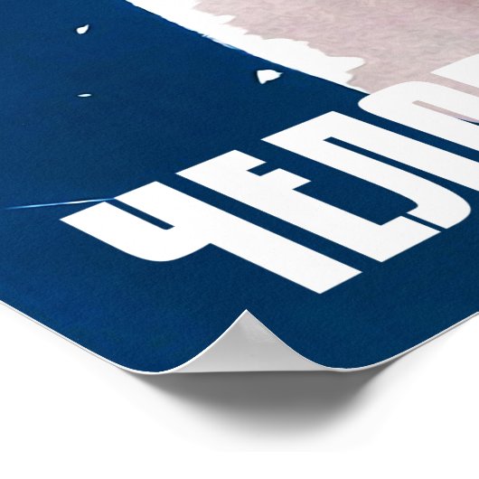 Laika — Sovjet- poster van de ruimte (Hoek)