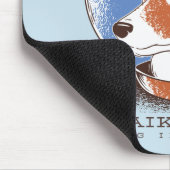 Laika Sovjet Space Dog 1957 Muismat (Hoek)