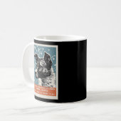 Laika Space Dog Product Ccccp Sovjet Rusland Koffiemok (Voorkant links)