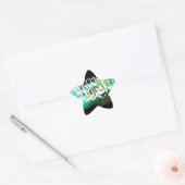 Lailahaillallah muhamad rasullah ster sticker (Envelop)