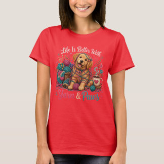 Laine & Pattes T-shirt Golden Retriever Tricot & C