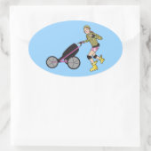 Lainie Oval Stickers (Sac)