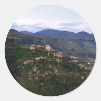 Laino Castello Calabria Ronde Sticker