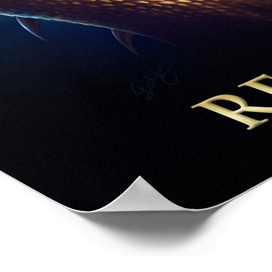 "Laira" Gold Dragon van Requiem Poster (Hoek)