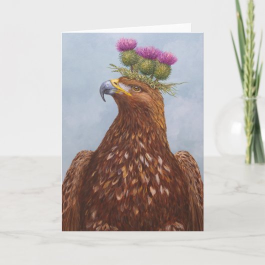 Laird de la carte de voeux des hautes terres (Devant)