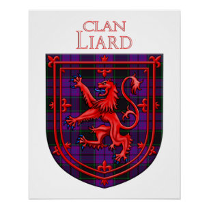 Laird Tartan Scottish Play Lion Rampant Perfect Poster