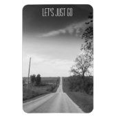 Laisse Aller, Magnet de devis inspirant (Vertical)