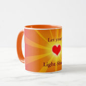 "Laisse Briller Ta Lumière" Mug (Devant gauche)