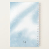 Laisse-le Carnet | Ciel bleu femme (Verso)