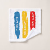 Laisse-Les Dormir (Gant de toilette)