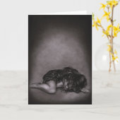 Laisse-moi casser la carte de voeux (Fleur jaune)