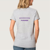 "Laisse-Moi Dormir !" T-shirt femme (Dos)