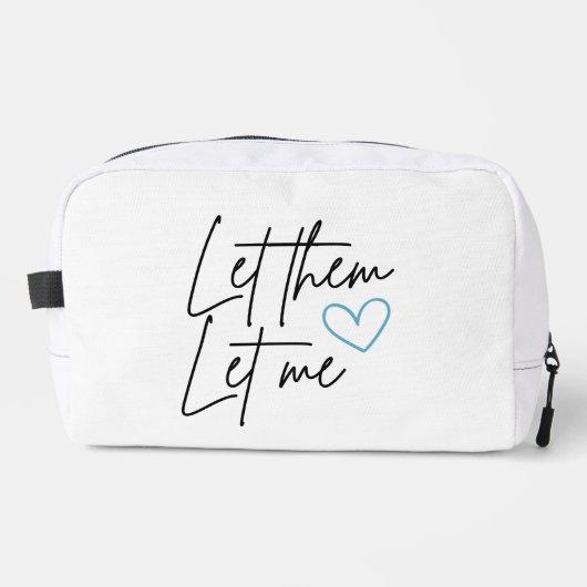 Laisse-Moi Me Laisser Sac De Toilette (Recto)
