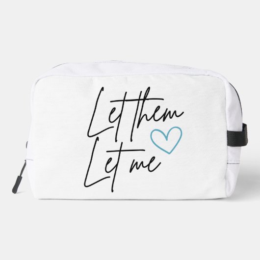 Laisse-Moi Me Laisser Sac De Toilette (Verso)