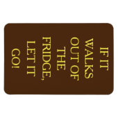 Laisse tomber ! Magnet photo flexible (Horizontal)