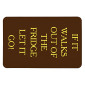 Laisse tomber ! Magnet photo flexible (Horizontal)