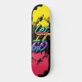 Laisser aller skateboard (Recto)