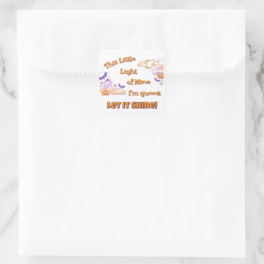 Laisser Briller Christian Halloween Stickers (Sac)
