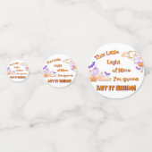 Laisser Briller Christian Halloween Table Confetti (Devant)