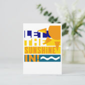 Laisser Briller Le Soleil Dans La Carte Postale (Debout devant)