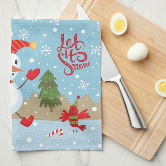 Laisser Chauffer Serviette De Cuisine B (Quart Plié)