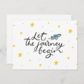 Laisser Commencer Le Voyage - Carte Postale Motiva (Devant / Derrière)