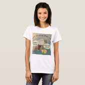 Laisser Dormir Chiens Lie Womens Comic Tshirt (Devant entier)