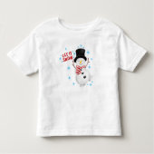 Laisser Enneiger Snowman Toddler T-shirt (Devant)