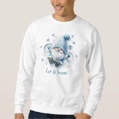 Laisser il neige Sweatshirt (Devant)