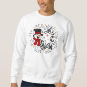 Laisser il neige Sweatshirt (Devant)