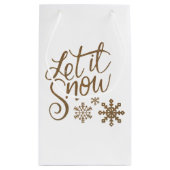 Laisser Il Sac Cadeau Neige (Dos)