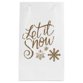 Laisser Il Sac Cadeau Neige (Devant)