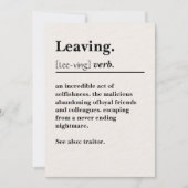 Laisser la carte de définition pour le poste de co (Devant)