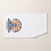 Laisser la foi briller : Thème hiver (Serviette à main)