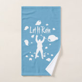 Laisser la pluie (hockey) (Serviette à main)