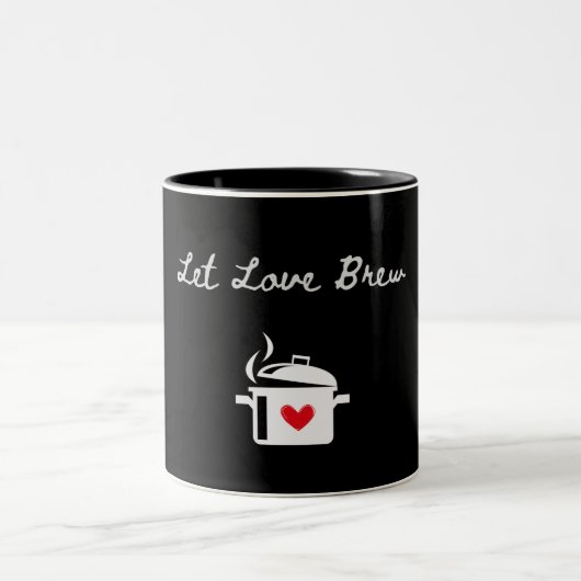Laisser l'amour brasser - Mug (Centre)