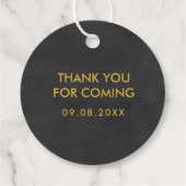 Laisser l'amour grandir, étiquette cadeau Mariage, (Dos)