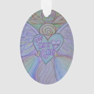 Laisser l'amour, Laisser Dieu Angel Art Ornement d