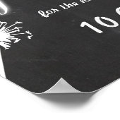 Laisser l'amour scintiller mariage panneau tableau (Coin)