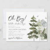 Laisser L'Aventure Commencer Les Invitations De Do (Devant)