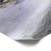 Laisser le flux 36 x 24 Poster (Coin)