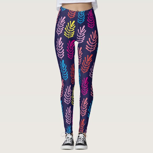 Laisser Leggings Motif Art (Devant)