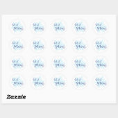 Laisser Neige Hiver Favoriser Stickers (Feuille)